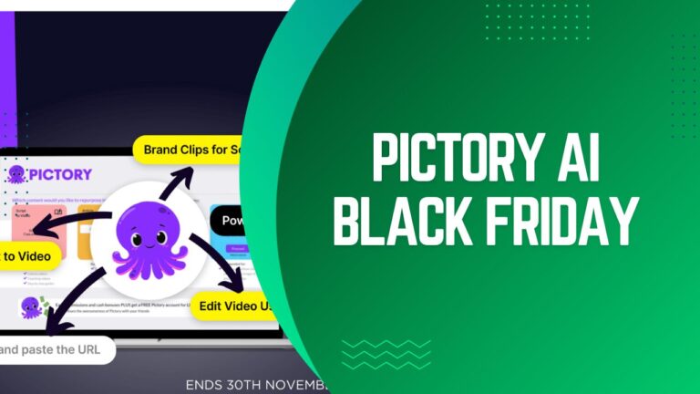 Pictory ai Black friday